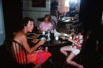 Boy, Girls, Children's Table, Lunch, 1960s
