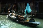 Boats, River, Man, Male, Bangkok, Thailand