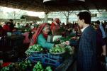 Woman, Scales, Man, Bell Peppers, Vegetables, Ashgabat, Turkmenistan