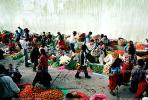 Woman, Women, Open Air Market, Santa Cruz Del Quiche, Guatemala, FGBV01P04_11