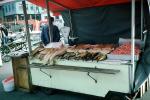 Fish, Seafood, Open Air Market, Bergen, Norway, FGEV01P06_13