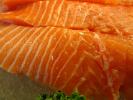 Raw Salmon Fish Steaks, Fillet