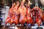 Roasted Duck, Chinese food, cooked, bbq, meat, bird, FGNV02P12_06