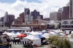 Tents, Booths, office buildings, SOMA, Farmers Market, FGNV02P12_19