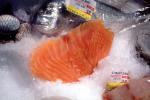 frozen salmon, fish, Farmers Market