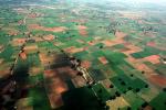 Fields near Amadabad, patchwork, checkerboard patterns, farmfields, FMAV01P05_15