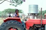 Man with Tractor, Water Tank, Madzongwe, Zimbabwe, FMJV01P02_10