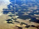 over the Central Valley, Interstate highway I-5, patchwork, checkerboard patterns, farmfields, FMND01_232