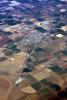 over the Central Valley, near Fresno, Center Pivot Irrigation, Fields, patchwork, checkerboard patterns, farmfields