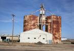 Silos, rusty, west of, Amarillo Texas, FMND01_264