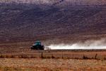 Tractor Plowing the Fields, soil, dirt, dust, FMND03_140