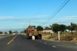 Hay Baler on the road, highway, FMND03_155