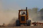 Plowing, plow, dust, field, dirt, Caterpillar Tractor, soil, FMND03_160