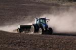 Tractor, plowing, tilling, dust, dusty, FMND03_222