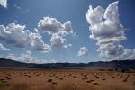 Hay Bales, Cumulus Cluds, Pavant Range, near Scipio, FMND04_097