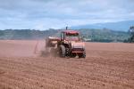 Plowed Field, Tractor, Fertilizer, Pesticide, Coastal Santa Cruz County, California, Dirt, soil, FMNV01P10_18.0948