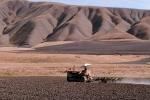 Tractor, Plow, Plowing, Fields, hills, Dirt, soil, FMNV02P06_12.0948