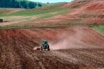 Tractor, Rotary Plow, Plowing, Fields, Dirt, soil
