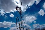 Eclipse Windmill, Irrigation, mechanical power, pump, cumulus clouds, FMNV02P08_18.0839