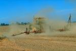 Tractor and Plow, Plowing, Farmer, dust, Dirt, soil