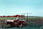 Pesticide applications, Tractor, 1940s, Herbicide, Insecticide, spraying, sprayer, FMNV05P04_18