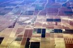 Fields, Merced County, patchwork, checkerboard patterns, farmfields