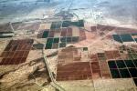 east of, Phoenix, Arizona, patchwork, checkerboard patterns, farmfields, FMNV08P03_06