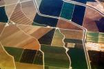 Canal, Aqueduct, Central California, patchwork, checkerboard patterns, farmfields, FMNV08P08_14