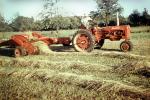 Baleing Hay, Windrows, Farmall, Tractor, Baler, Hay Bale, Farmer, FMNV09P01_12