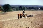 Harrow Disc Plow, tilling the soil, tractor, Plowing, Tilling, Rototill, Rotary-Till, Farmer, dirt, soil