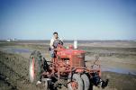 Tractor, Farmall Tractor, Plowing, Tilling, Farmer, dirt, soil, FMNV09P02_11