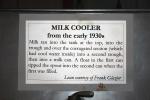 Milk Cooler from the early 1930's