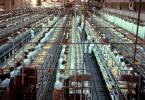Assembly Line, Donald Duck Orange Juice Processing Plant, Lake Wales, March 1969, 1960s, FPFV01P01_07