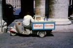 Gelati, Vespa, Scooter, Ice Cream Truck, Cioccolato, Tri-Wheeler, Three Wheeler, Three-wheeler, 3-Wheeler, Minicar, 1950s