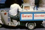 Gelati, Vespa, Scooter, Ice Cream Truck, Cioccolato, Tri-Wheeler, Three Wheeler, Three-wheeler, 3-Wheeler, Minicar, 1950s, FPRV02P10_05B