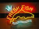 Fresh Fish Neon Sign, FRBD01_184