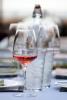 Rose Wine, glass, table setting, FRBD02_154