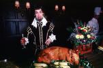 Pig Roast, Cook, Meat platter, The Ben Jonson, The Cannery, 6 December 1979, FRBV01P05_07