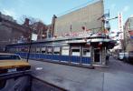 Cheyenne Diner, art-deco building, 411 Ninth Avenue, railcar-style, Manhattan, 30 November 1989, FRBV03P13_18