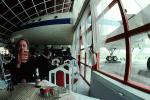 My buddy Don, drinking a brewski, HA-MOI, Malev Il-18D, Elvis Park restaurant in Abda, near Gyor, FRBV04P01_11