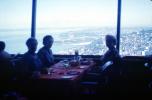 Sitting High in the Space Needle Restaurant, August 1962