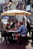 Outdoor Cafe, table, people, parasol, umbrella, FRBV04P14_10
