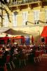 Outdoor Cafe, table, people, parasol, umbrella, FRBV04P15_08