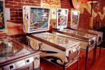 Piinball Machines, 1950s Cafe