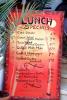 Lunch Specials Sign, Miami Beach, Florida, FRBV07P12_15