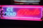 Ice Cold Drinks, Neon Sign, FRBV08P05_08