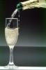 sparkling wine, Champagne, bottle, pouring, bubbles, glass, FTBV01P01_01