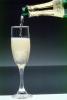 sparkling wine, Champagne, bottle, pouring, bubbles, glass, FTBV01P01_12