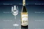 White Wine, bottle, glass