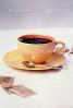 Coffee Cup, saucer, full, spoon, dishes, FTBV01P09_02